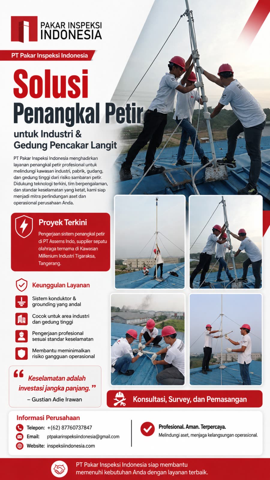 Materi Layanan Pakar Inspeksi Indonesia